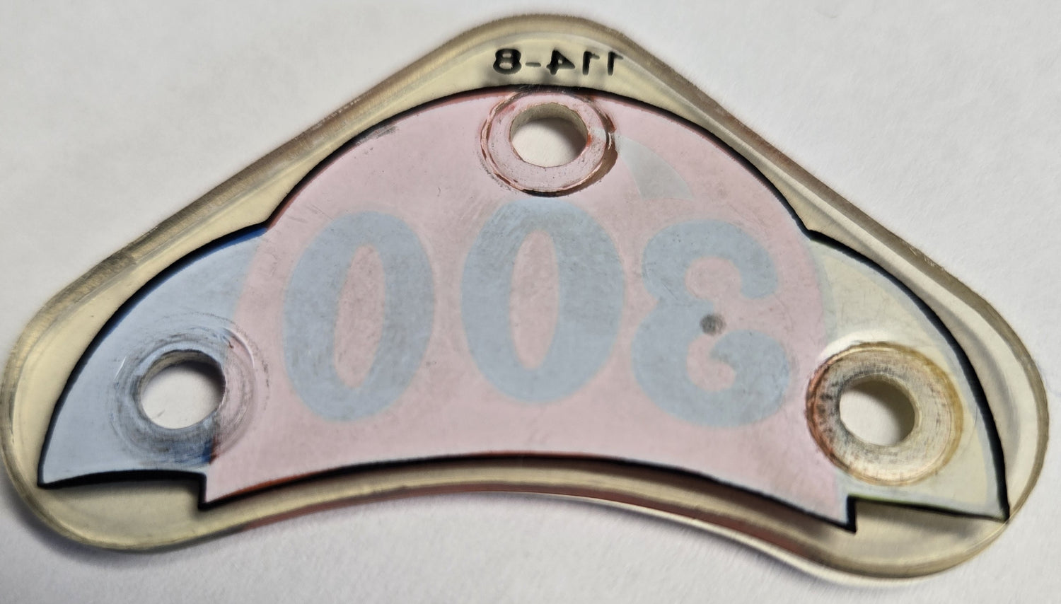 Wizard! Pinball (Bally, 1975) Original Playfield Plastic M-1330-114-08