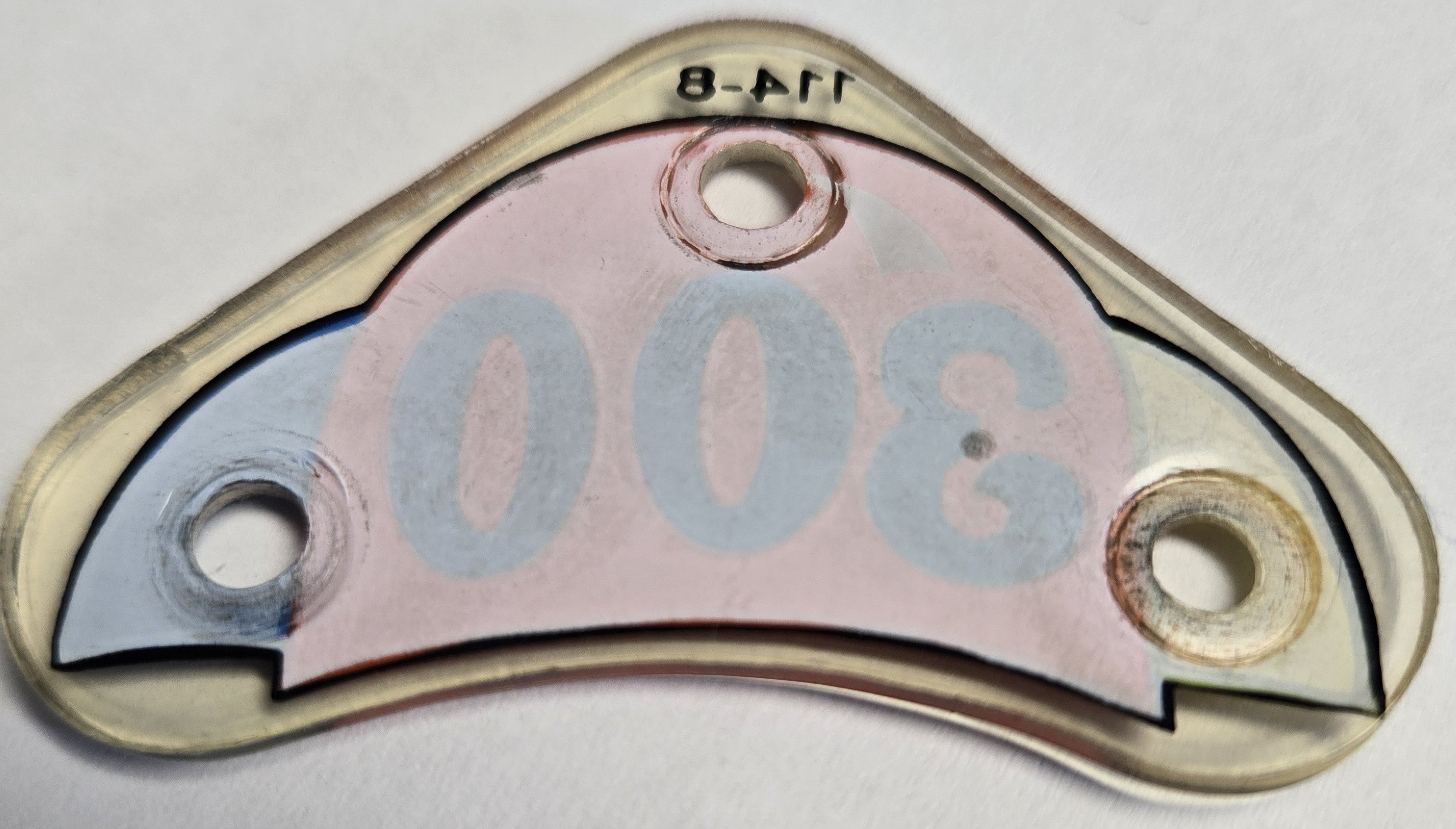 Wizard! Pinball (Bally, 1975) Original Playfield Plastic M-1330-114-08