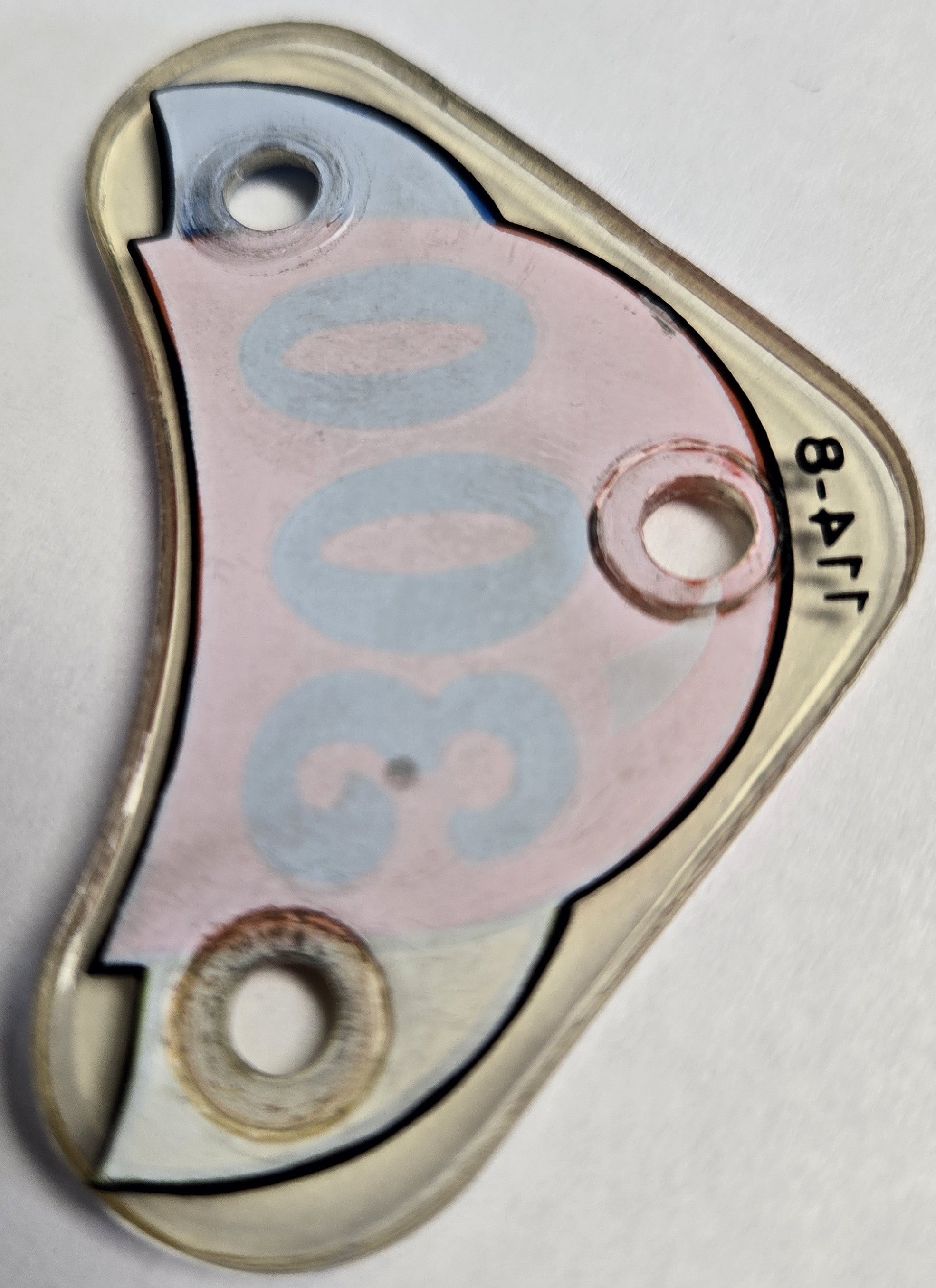 Wizard! Pinball (Bally, 1975) Original Playfield Plastic M-1330-114-08