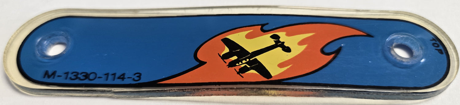 Wizard! Pinball (Bally, 1975) Original Playfield Plastic M-1330-114-03