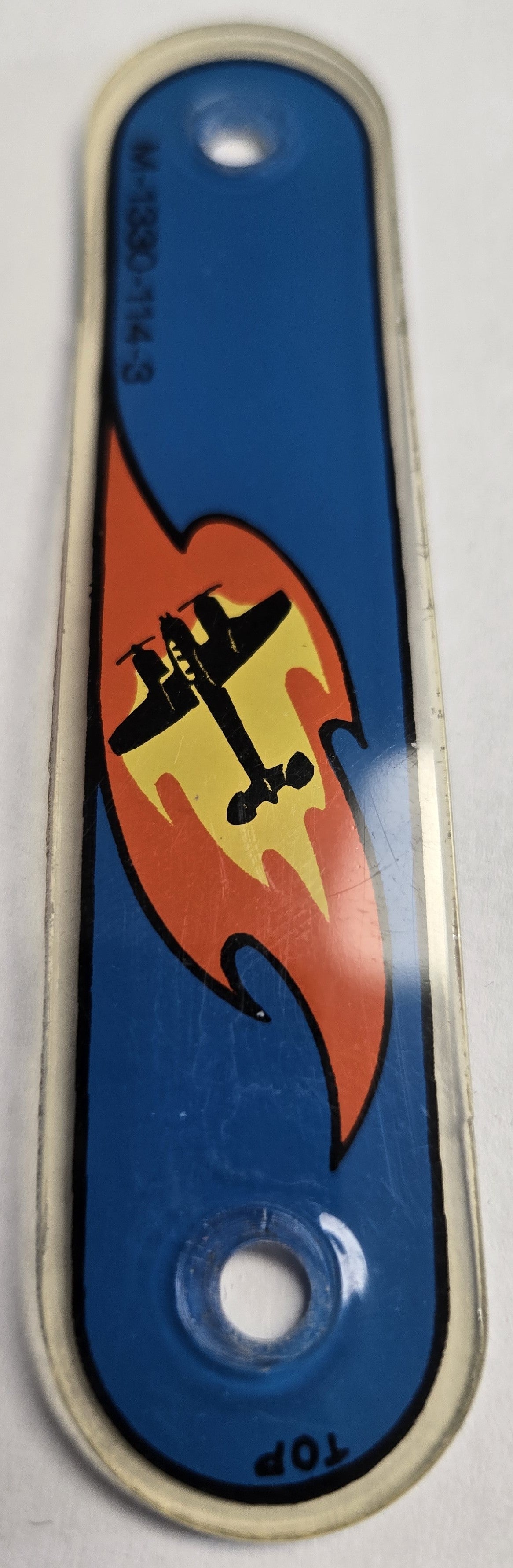 Wizard! Pinball (Bally, 1975) Original Playfield Plastic M-1330-114-03