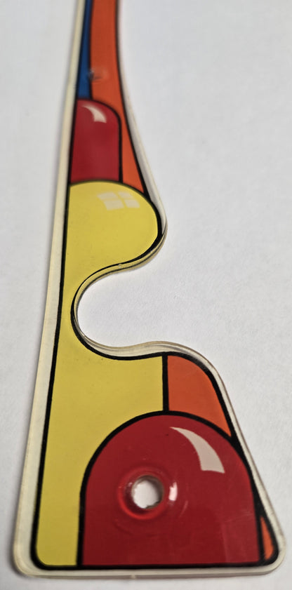 Wizard! Pinball (Bally, 1975) Original Playfield Plastic M-1330-114-06