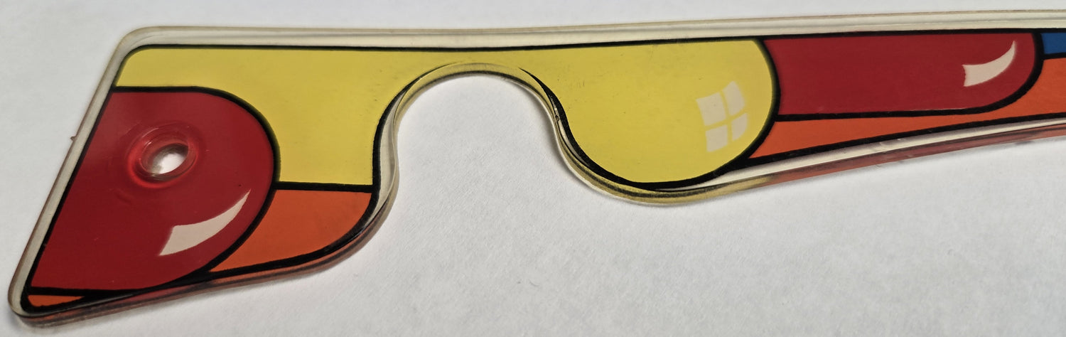 Wizard! Pinball (Bally, 1975) Original Playfield Plastic M-1330-114-06