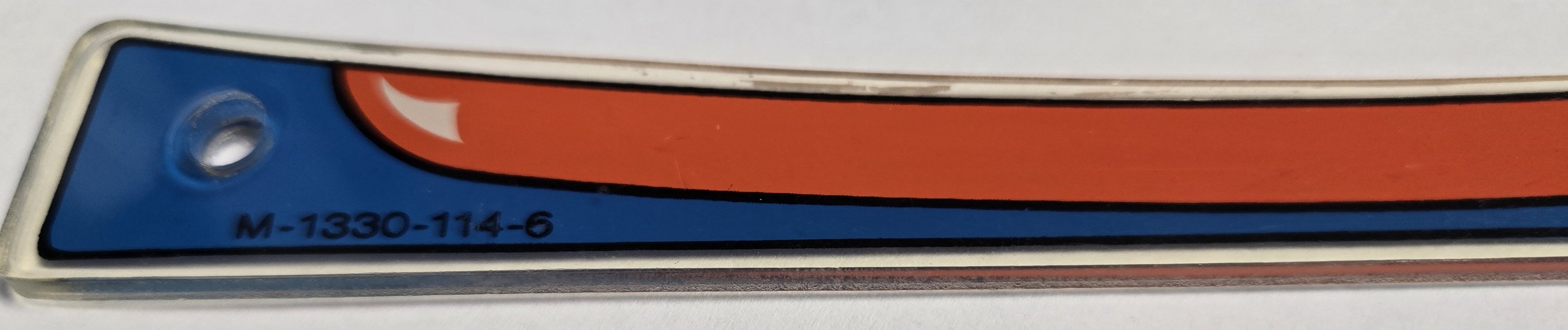 Wizard! Pinball (Bally, 1975) Original Playfield Plastic M-1330-114-06