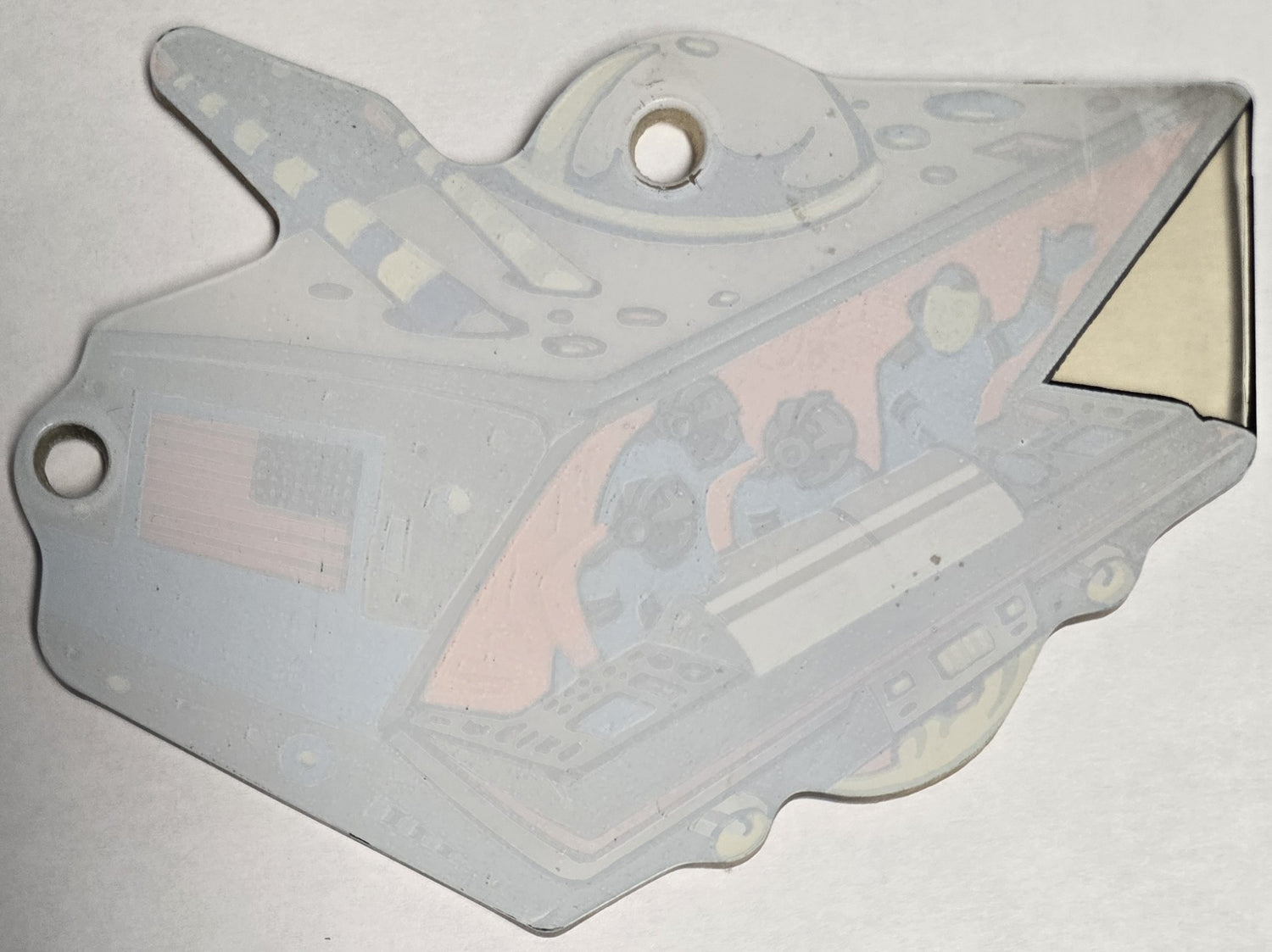 Pinbot Pinball (Williams, 1986) Original Playfield Plastic 549-03