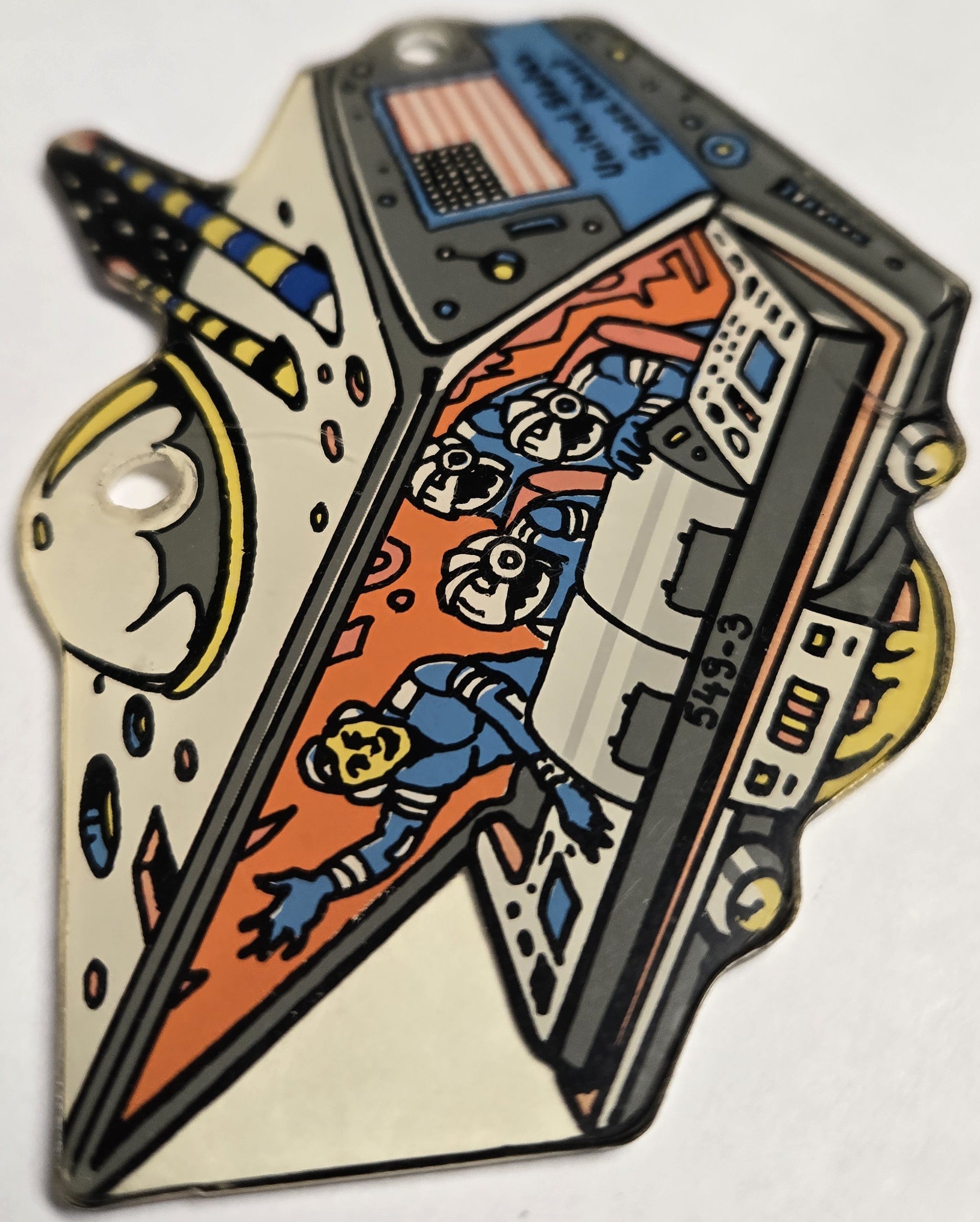 Pinbot Pinball (Williams, 1986) Original Playfield Plastic 549-03