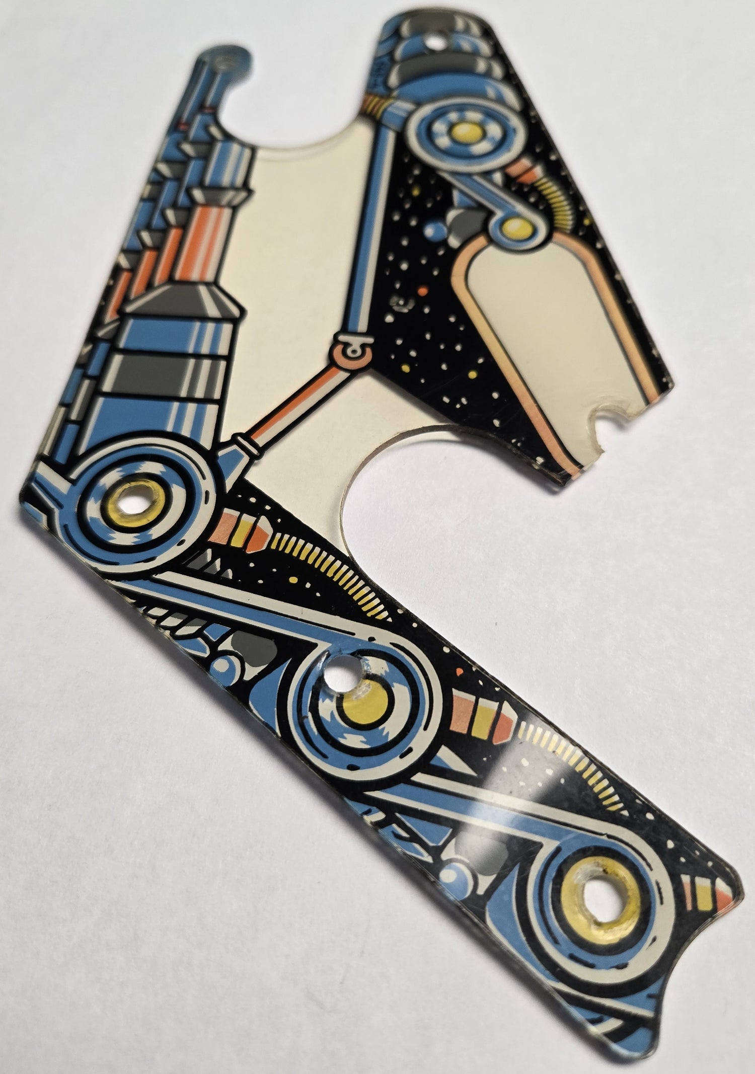 Pinbot Pinball (Williams, 1986) Original Playfield Plastic 549-04