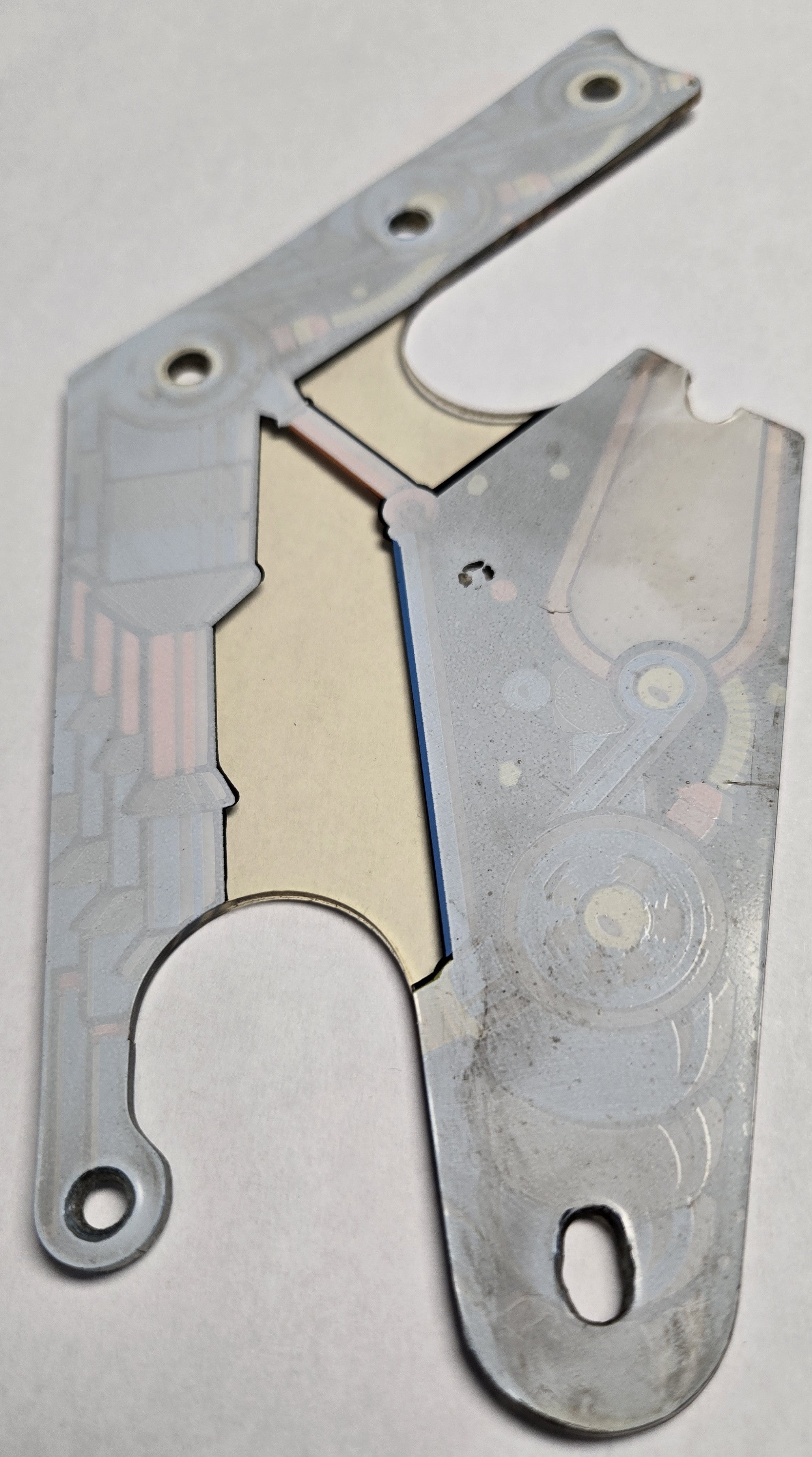 Pinbot Pinball (Williams, 1986) Original Playfield Plastic 549-04