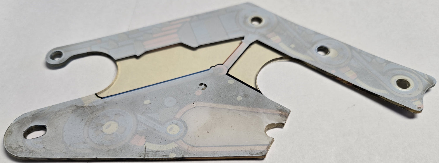 Pinbot Pinball (Williams, 1986) Original Playfield Plastic 549-04