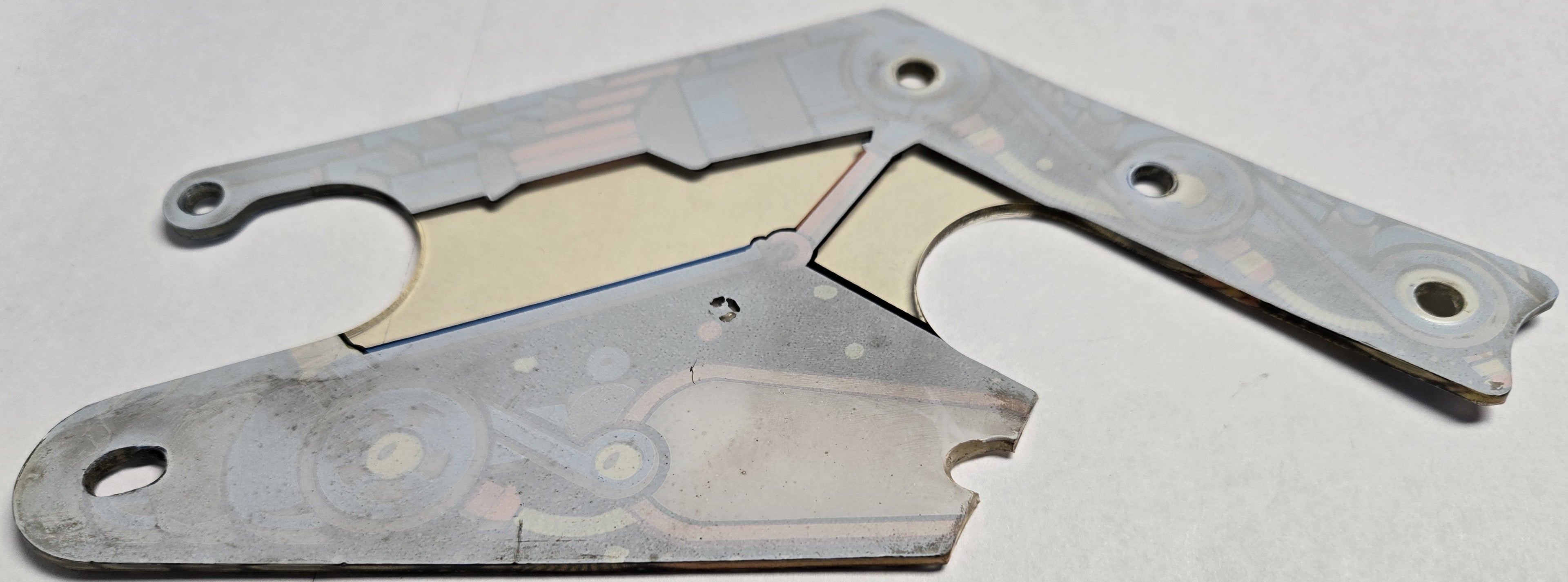 Pinbot Pinball (Williams, 1986) Original Playfield Plastic 549-04