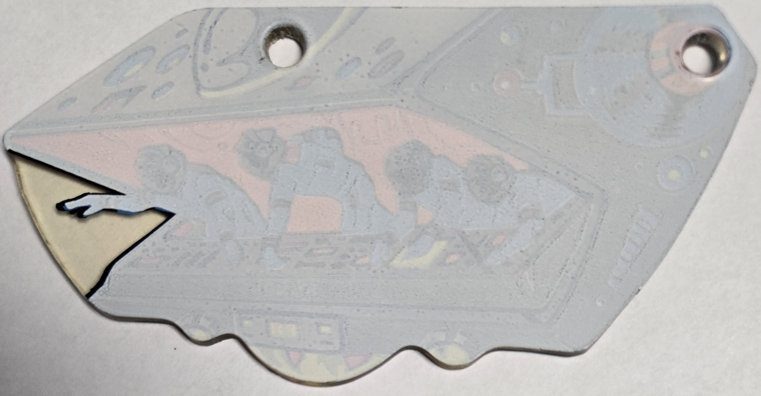 Pinbot Pinball (Williams, 1986) Original Playfield Plastic 549-15