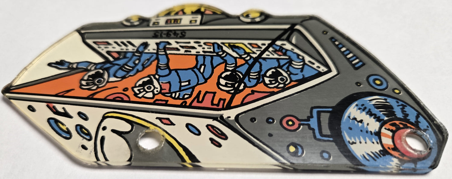 Pinbot Pinball (Williams, 1986) Original Playfield Plastic 549-15