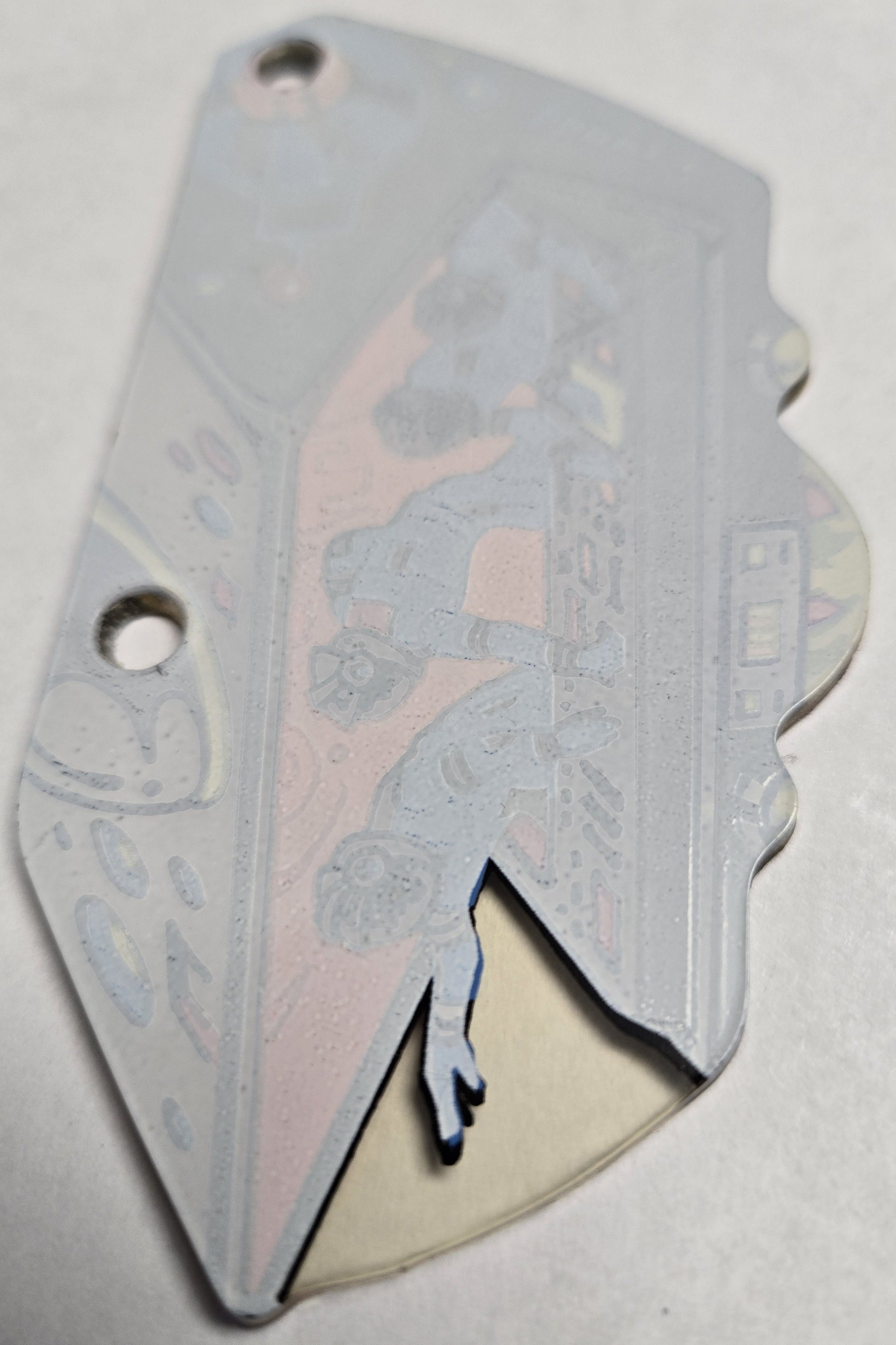 Pinbot Pinball (Williams, 1986) Original Playfield Plastic 549-15