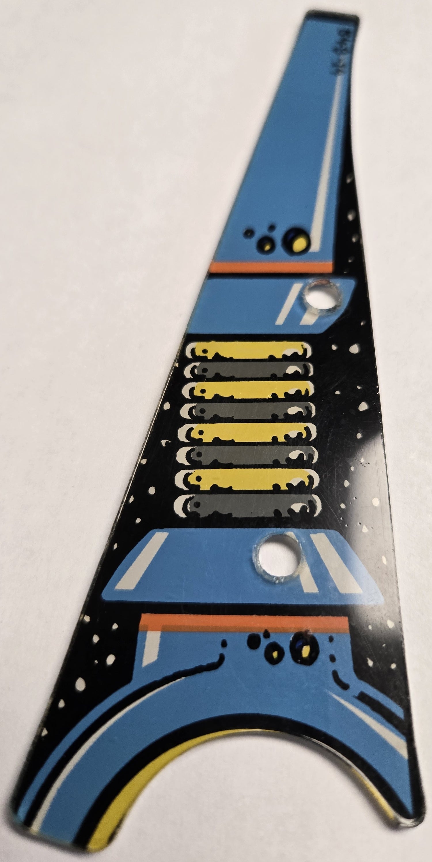 Pinbot Pinball (Williams, 1986) Original Playfield Plastic 549-14