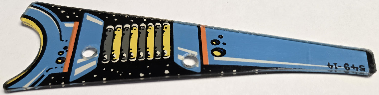 Pinbot Pinball (Williams, 1986) Original Playfield Plastic 549-14