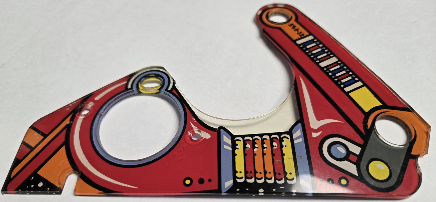 Pinbot Pinball (Williams, 1986) Original Playfield Plastic 549-12