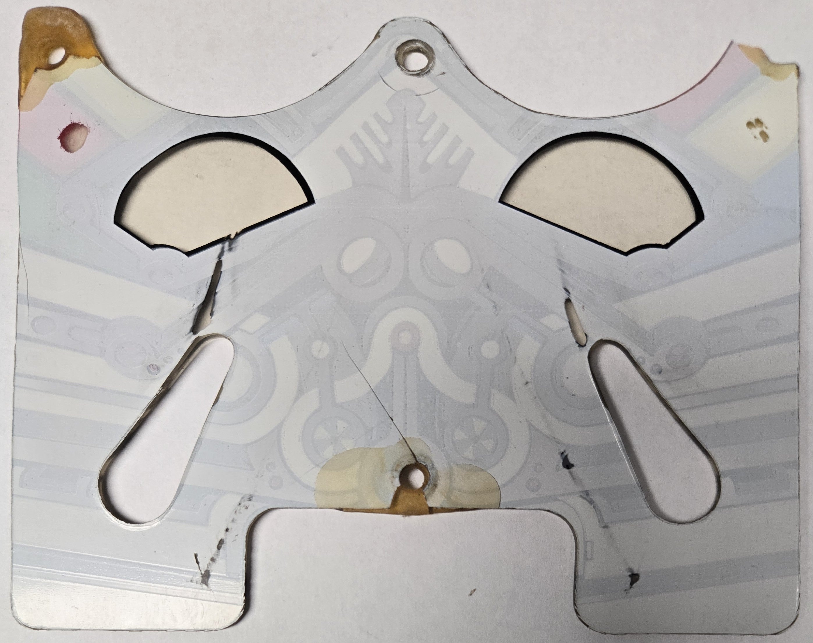 Pinbot Pinball (Williams, 1986) Original Playfield Plastic 549-11