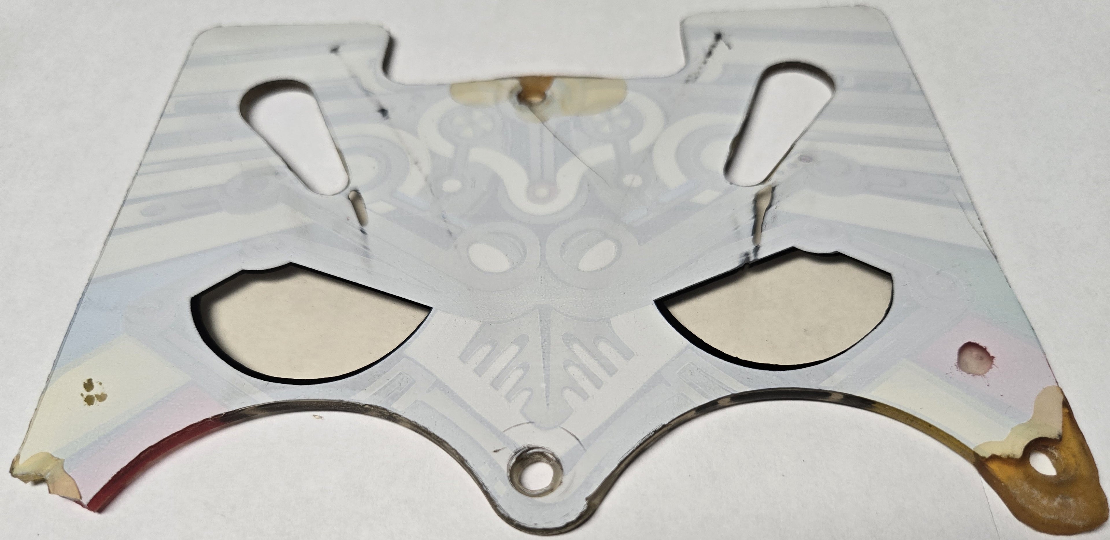 Pinbot Pinball (Williams, 1986) Original Playfield Plastic 549-11