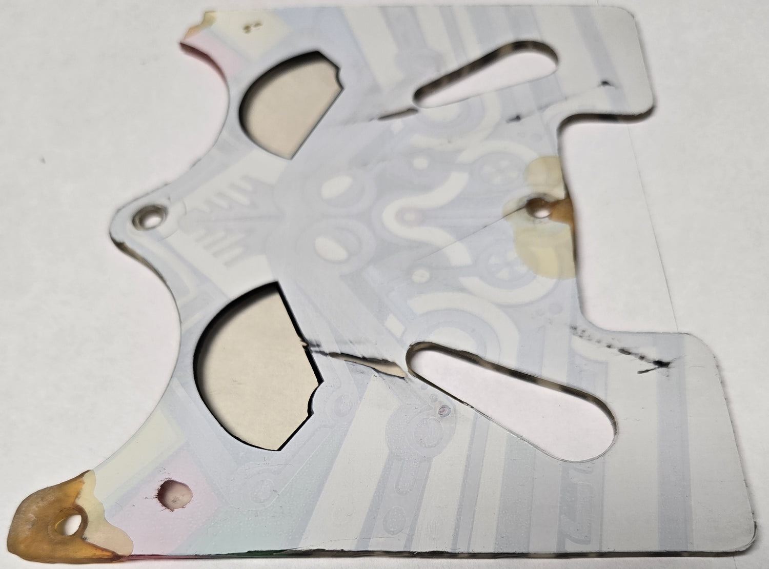 Pinbot Pinball (Williams, 1986) Original Playfield Plastic 549-11