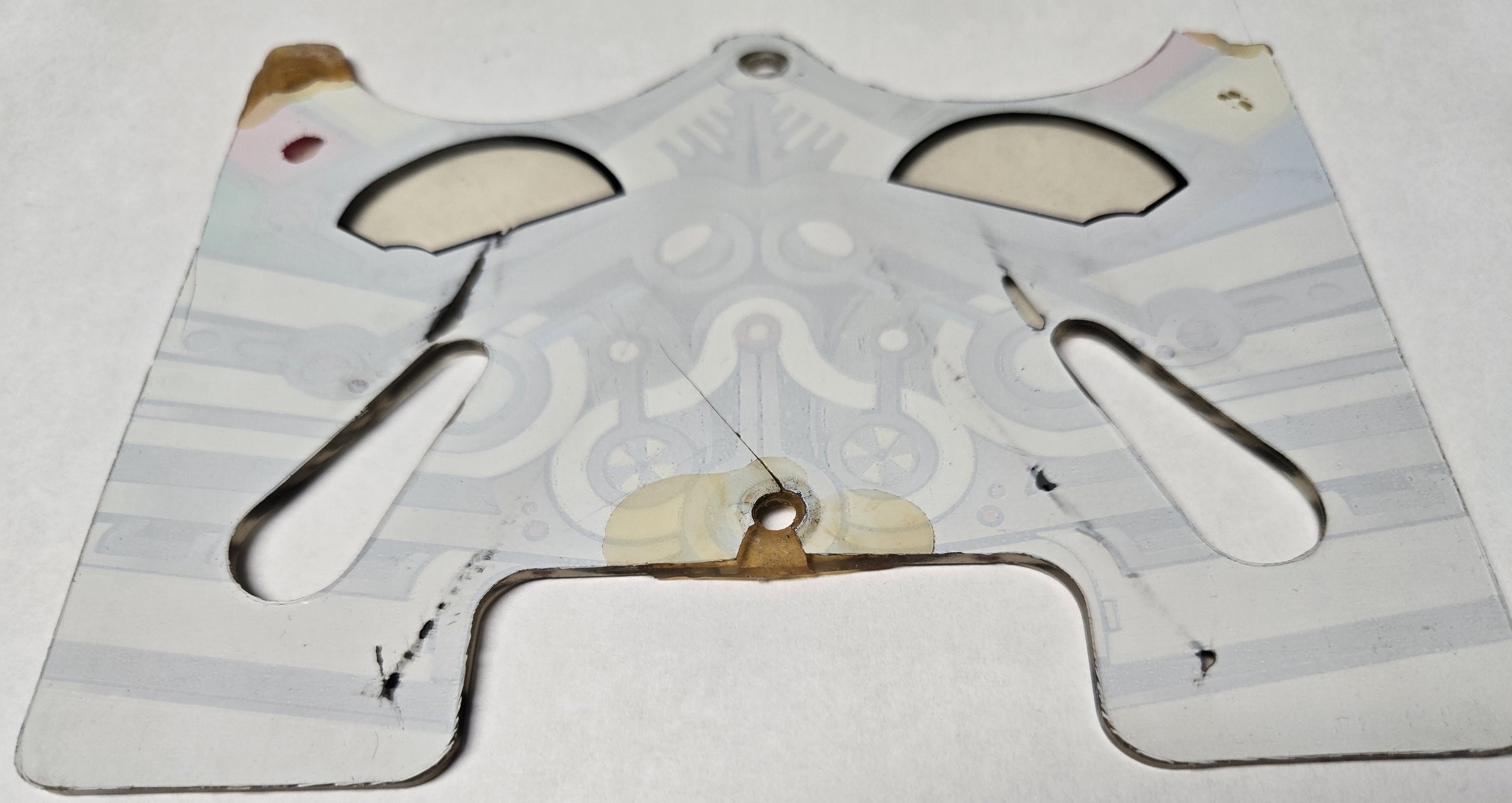 Pinbot Pinball (Williams, 1986) Original Playfield Plastic 549-11