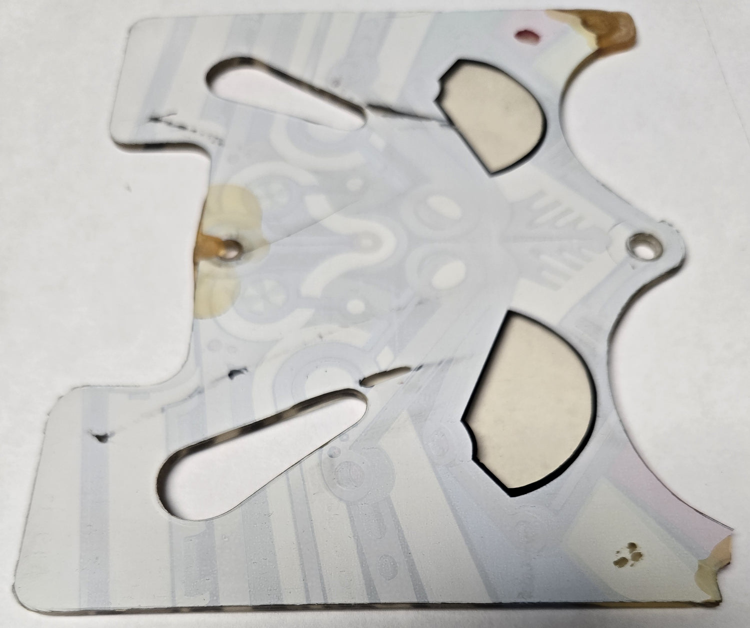 Pinbot Pinball (Williams, 1986) Original Playfield Plastic 549-11