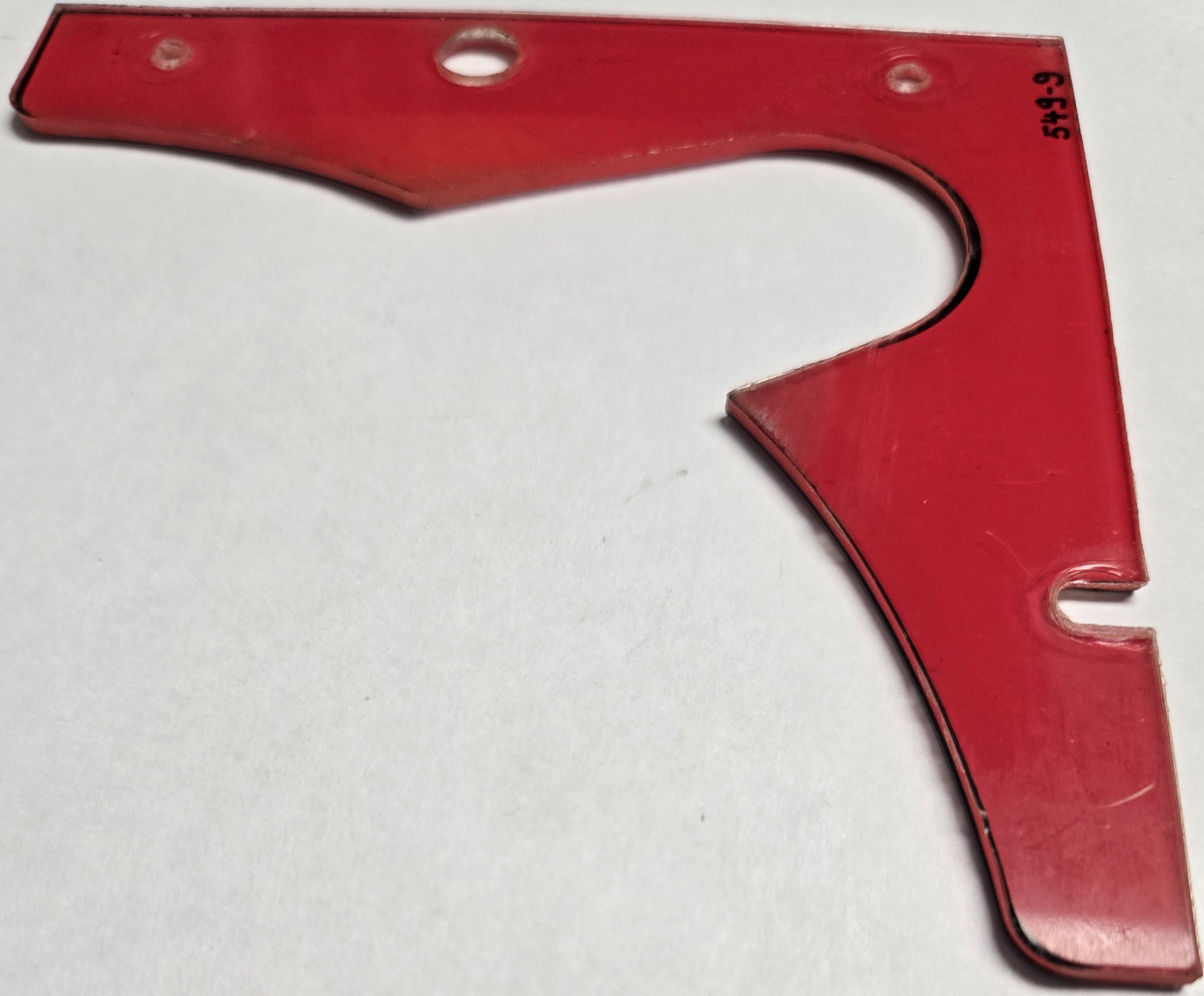 Pinbot Pinball (Williams, 1986) Original Playfield Plastic 549-09