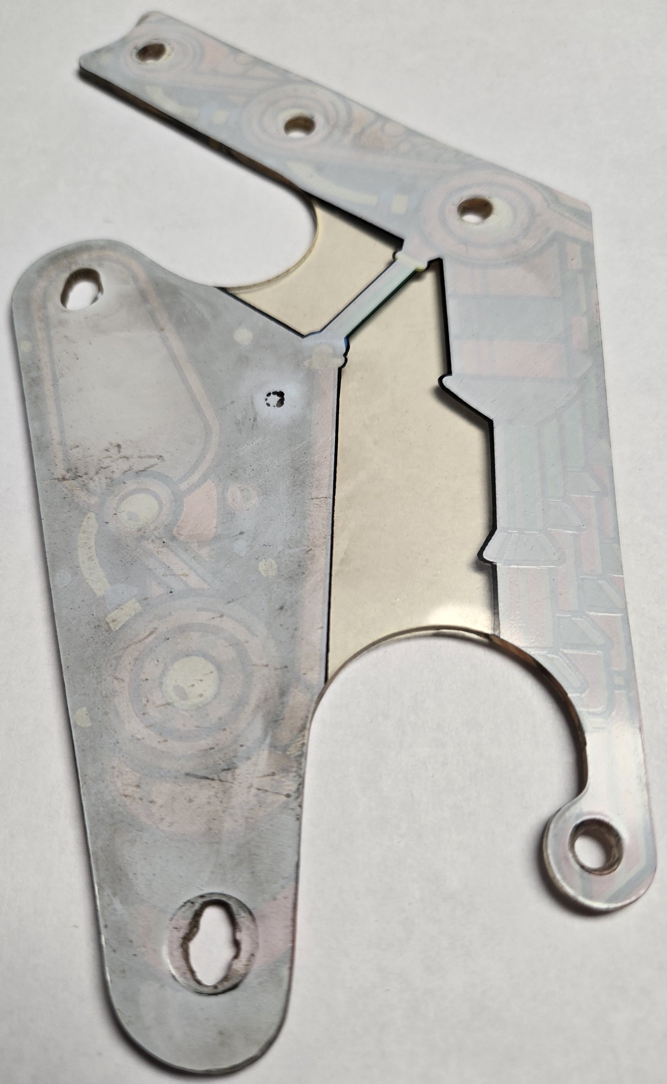 Pinbot Pinball (Williams, 1986) Original Playfield Plastic 549-17