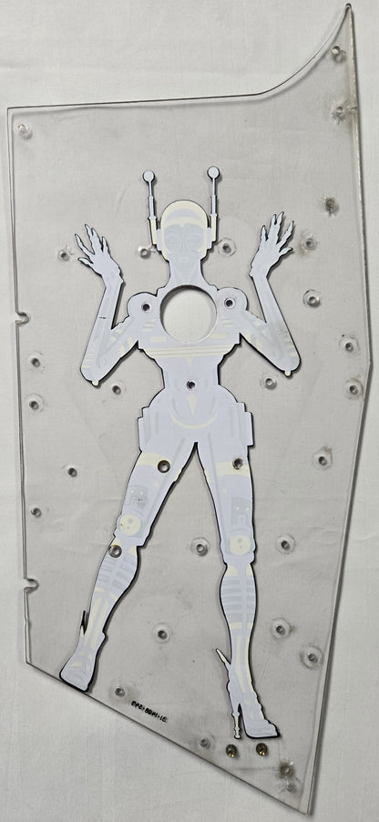 Pinbot Pinball (Williams, 1986) Original Playfield Plastic 31-1408-549 - Mini Playfield