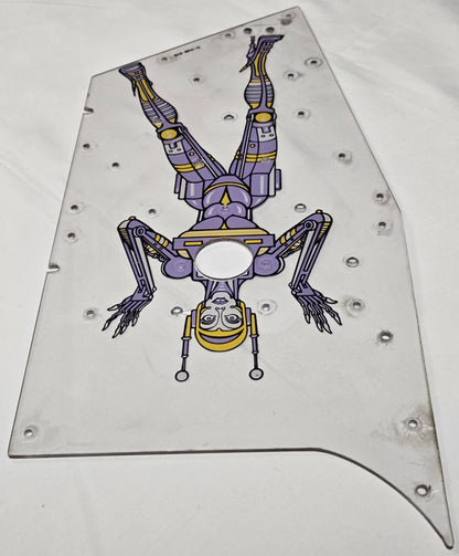 Pinbot Pinball (Williams, 1986) Original Playfield Plastic 31-1408-549 - Mini Playfield