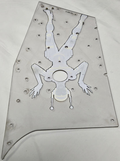 Pinbot Pinball (Williams, 1986) Original Playfield Plastic 31-1408-549 - Mini Playfield