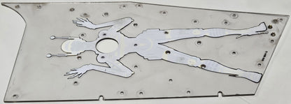 Pinbot Pinball (Williams, 1986) Original Playfield Plastic 31-1408-549 - Mini Playfield