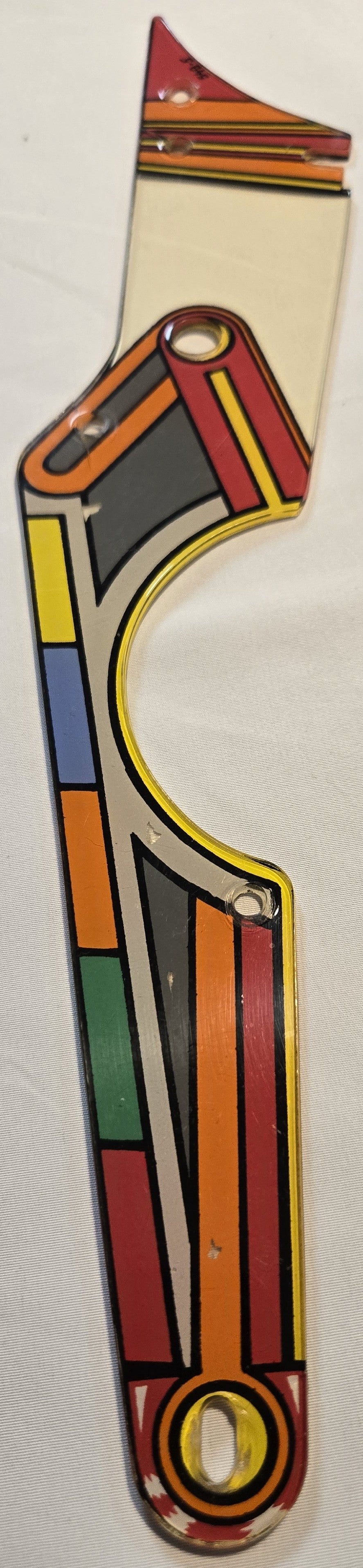 Pinbot Pinball (Williams, 1986) Original Playfield Plastic 549-05