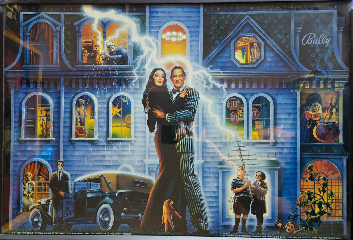 Addams Family (Refurbished &amp; Modded) Bally 1992