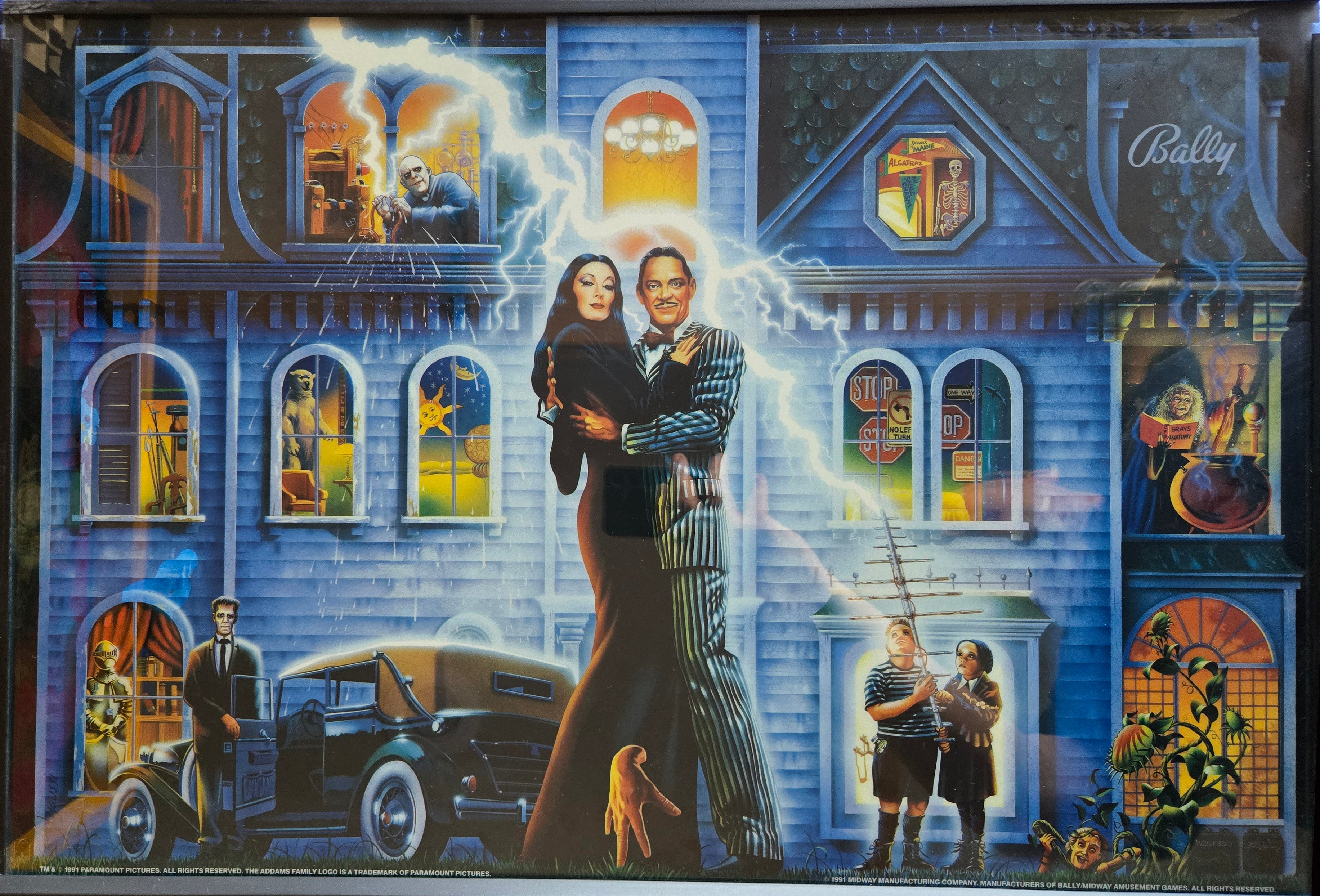 Addams Family (Refurbished &amp; Modded) Bally 1992