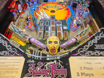 Addams Family (Refurbished &amp; Modded) Bally 1992