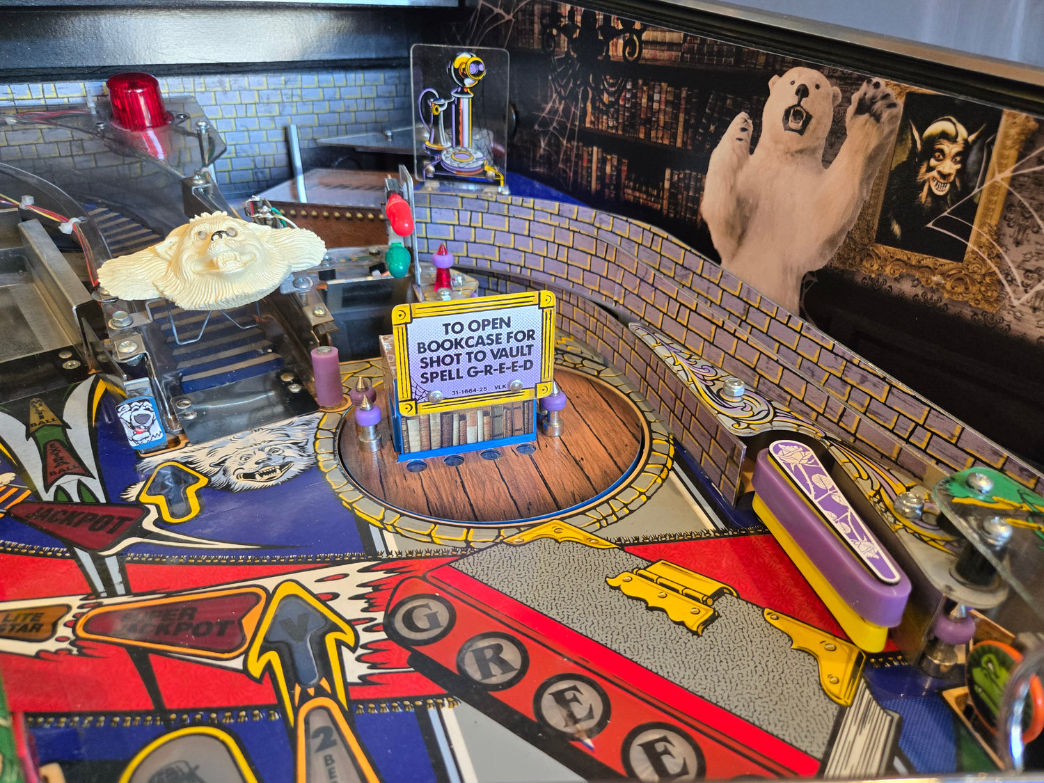 Addams Family (Refurbished &amp; Modded) Bally 1992