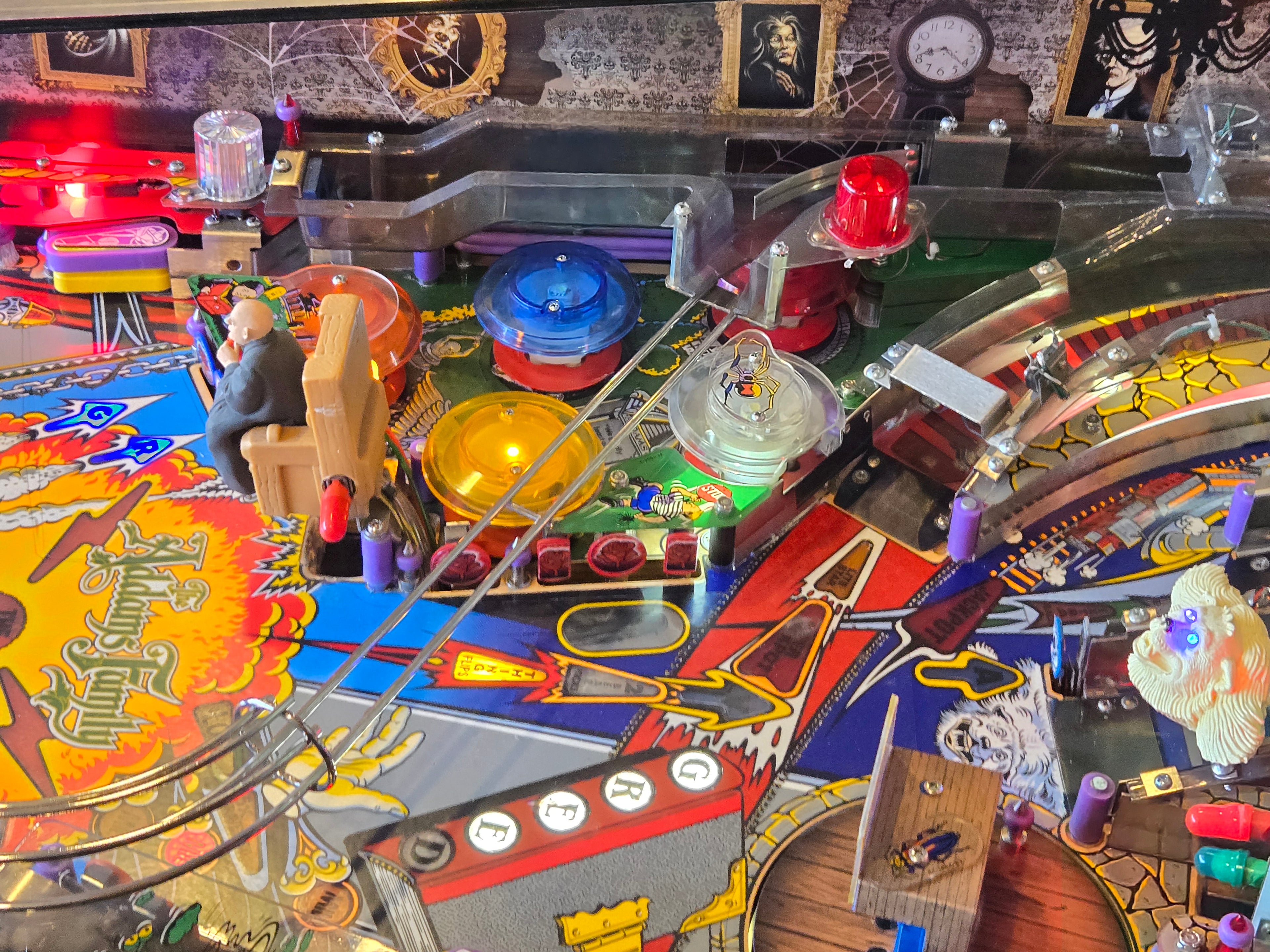 Addams Family (Refurbished &amp; Modded) Bally 1992