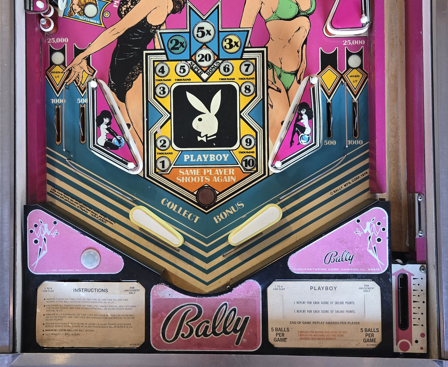 Playboy (Refurbished) Bally 1978
