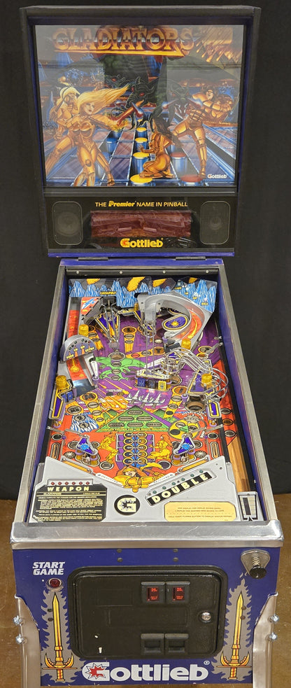Gladiators (Refurbished) Gottlieb (Premier) 1993