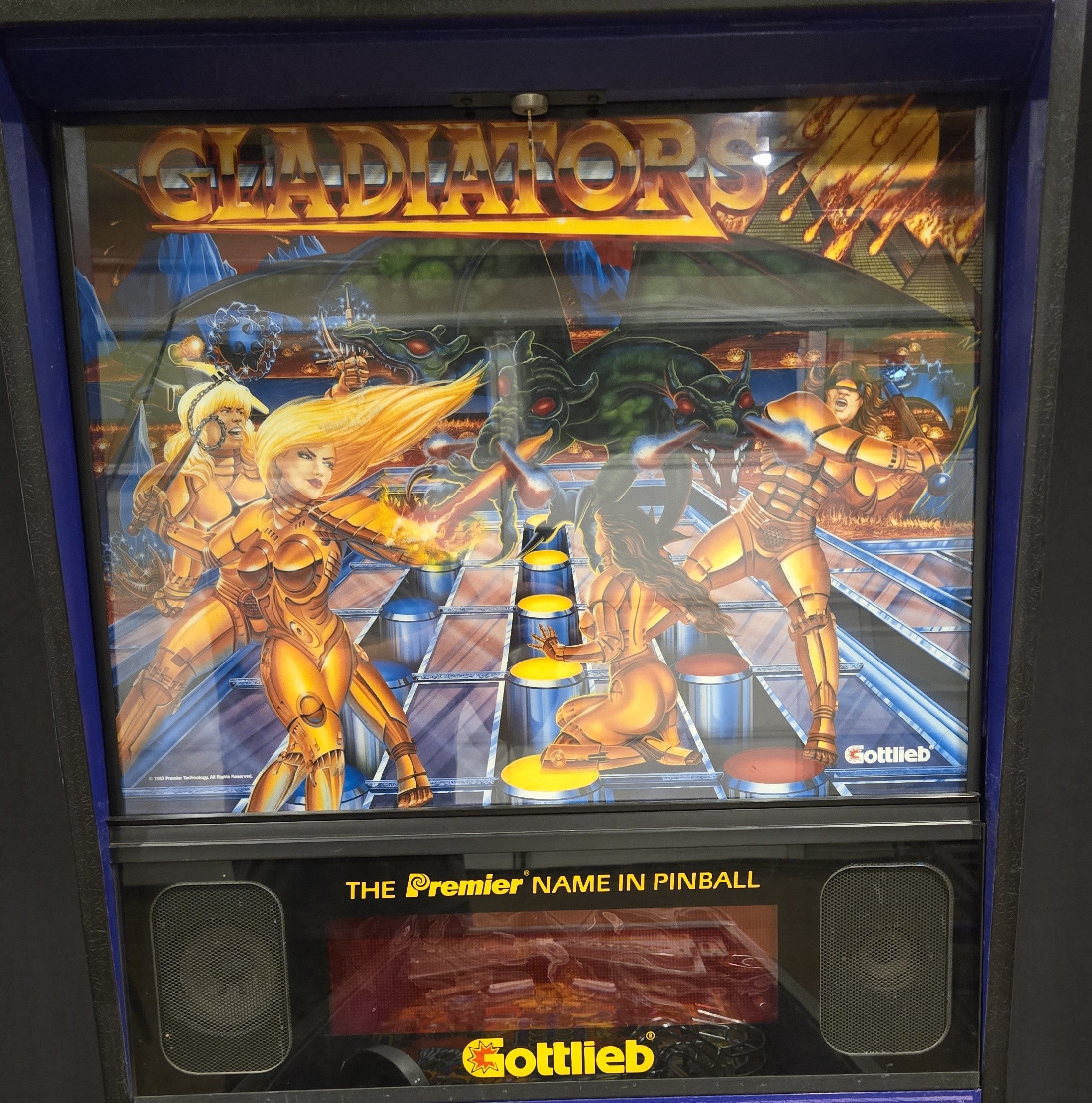 Gladiators (Refurbished) Gottlieb (Premier) 1993