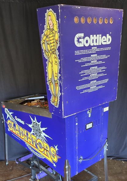 Gladiators (Refurbished) Gottlieb (Premier) 1993