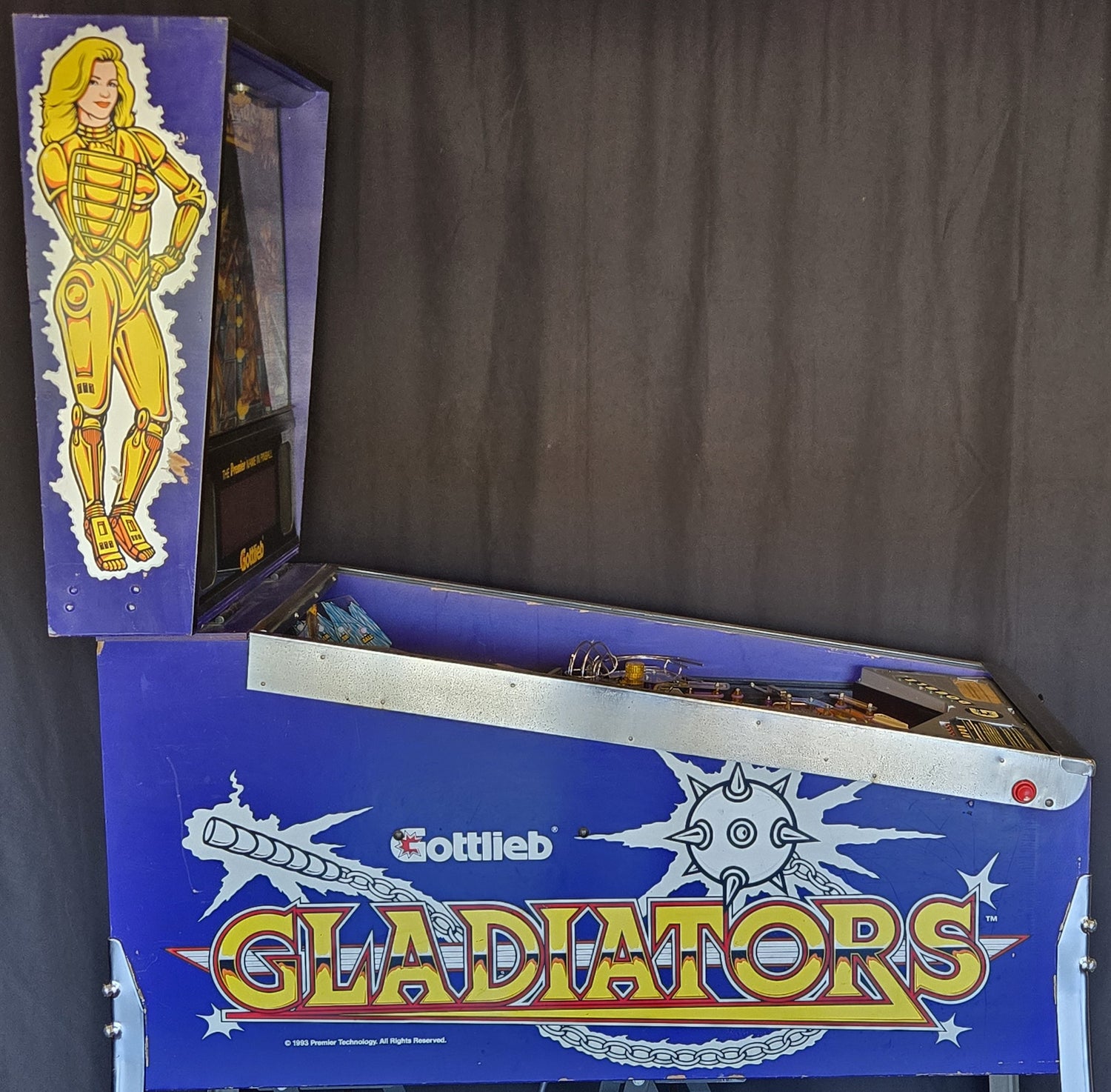 Gladiators (Refurbished) Gottlieb (Premier) 1993