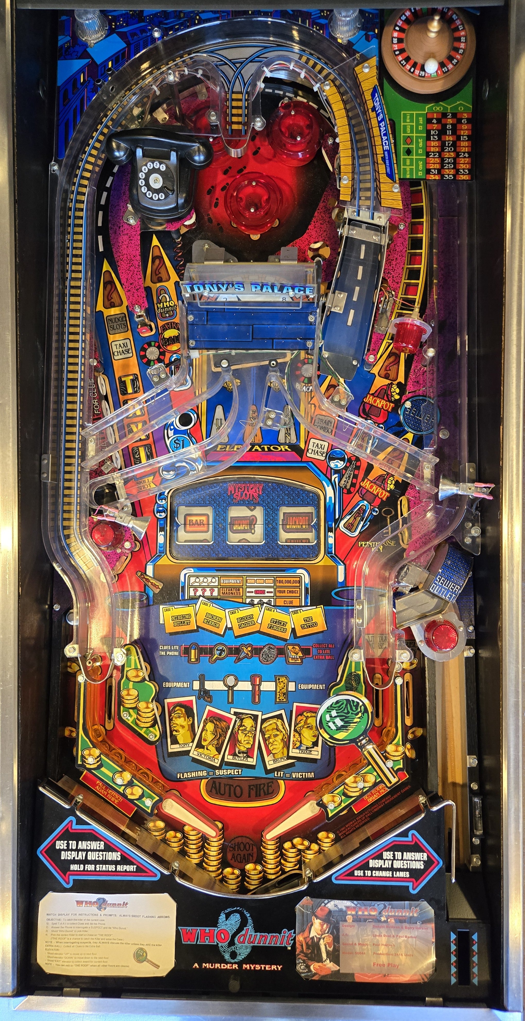 Who Dunnit (Refurbished) Bally 1995