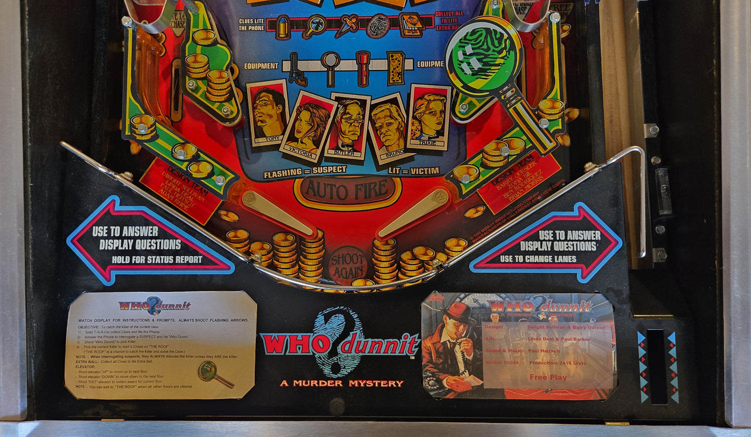 Who Dunnit (Refurbished) Bally 1995