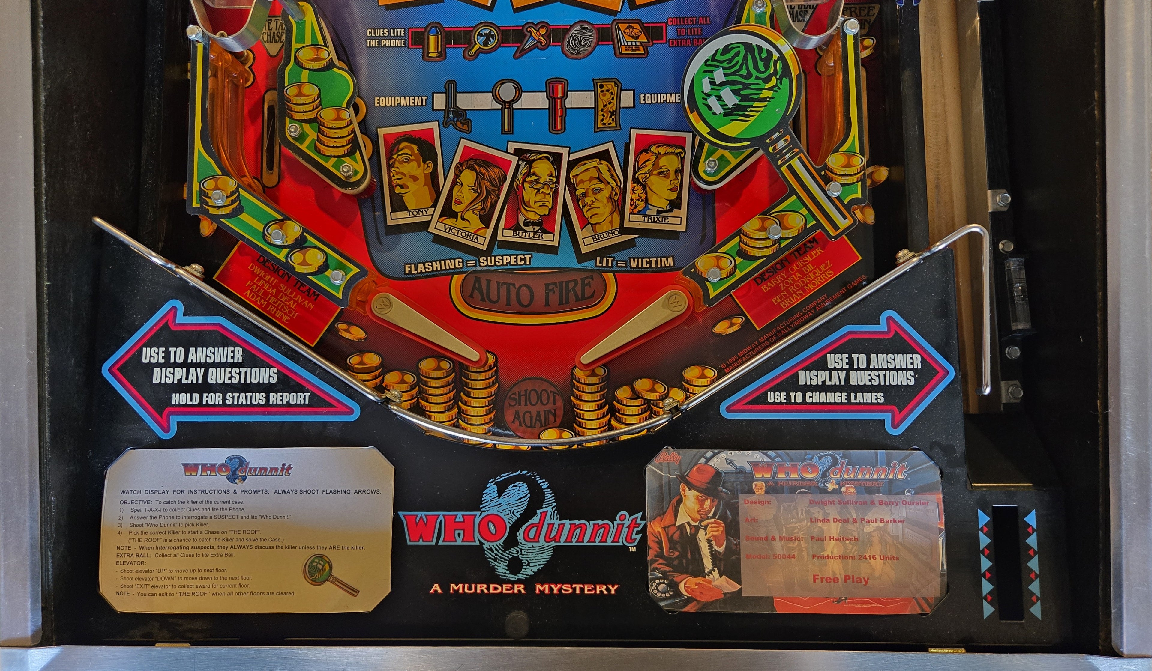 Who Dunnit (Refurbished) Bally 1995