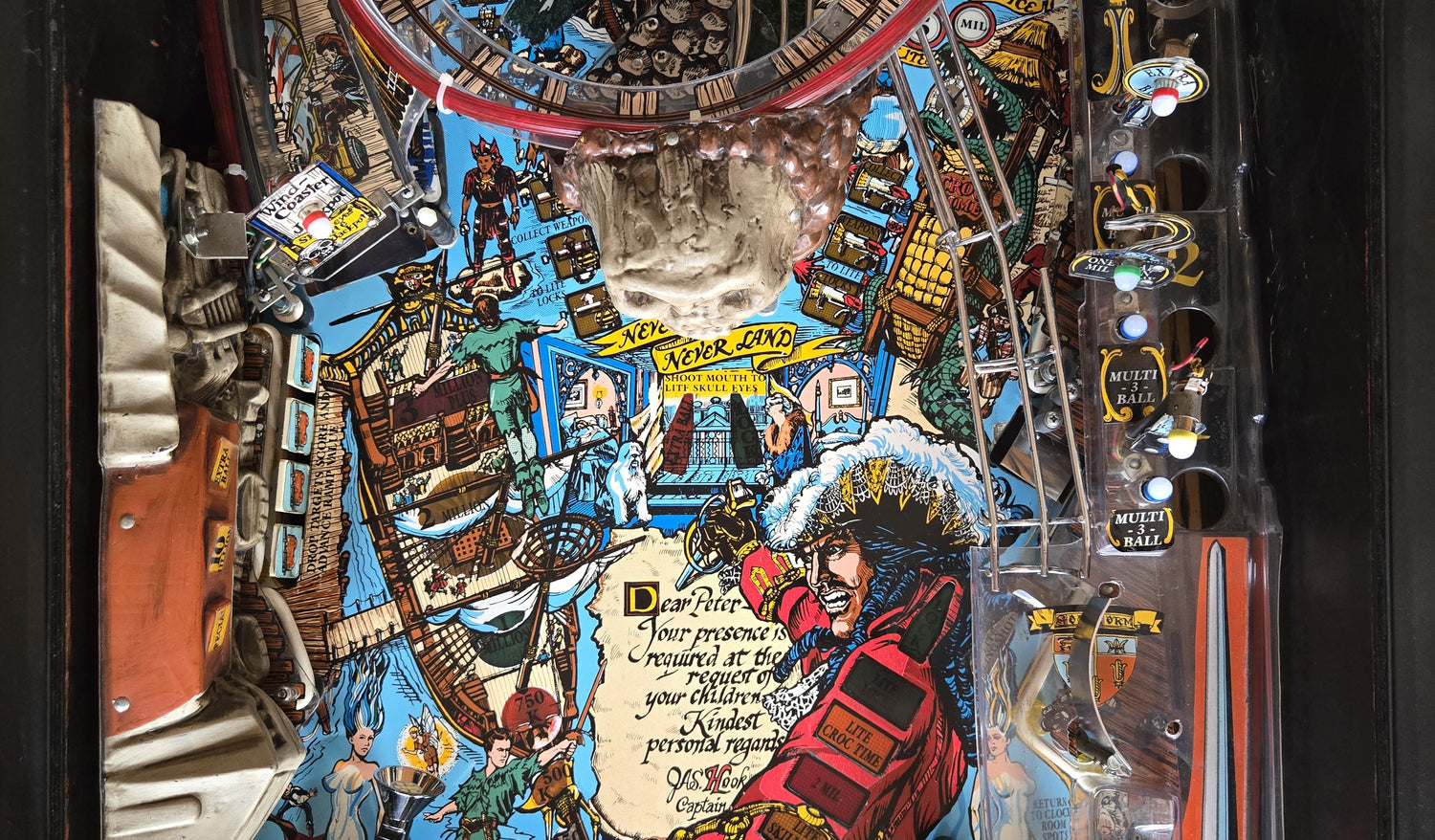 Hook (Refurbished) Data East 1992