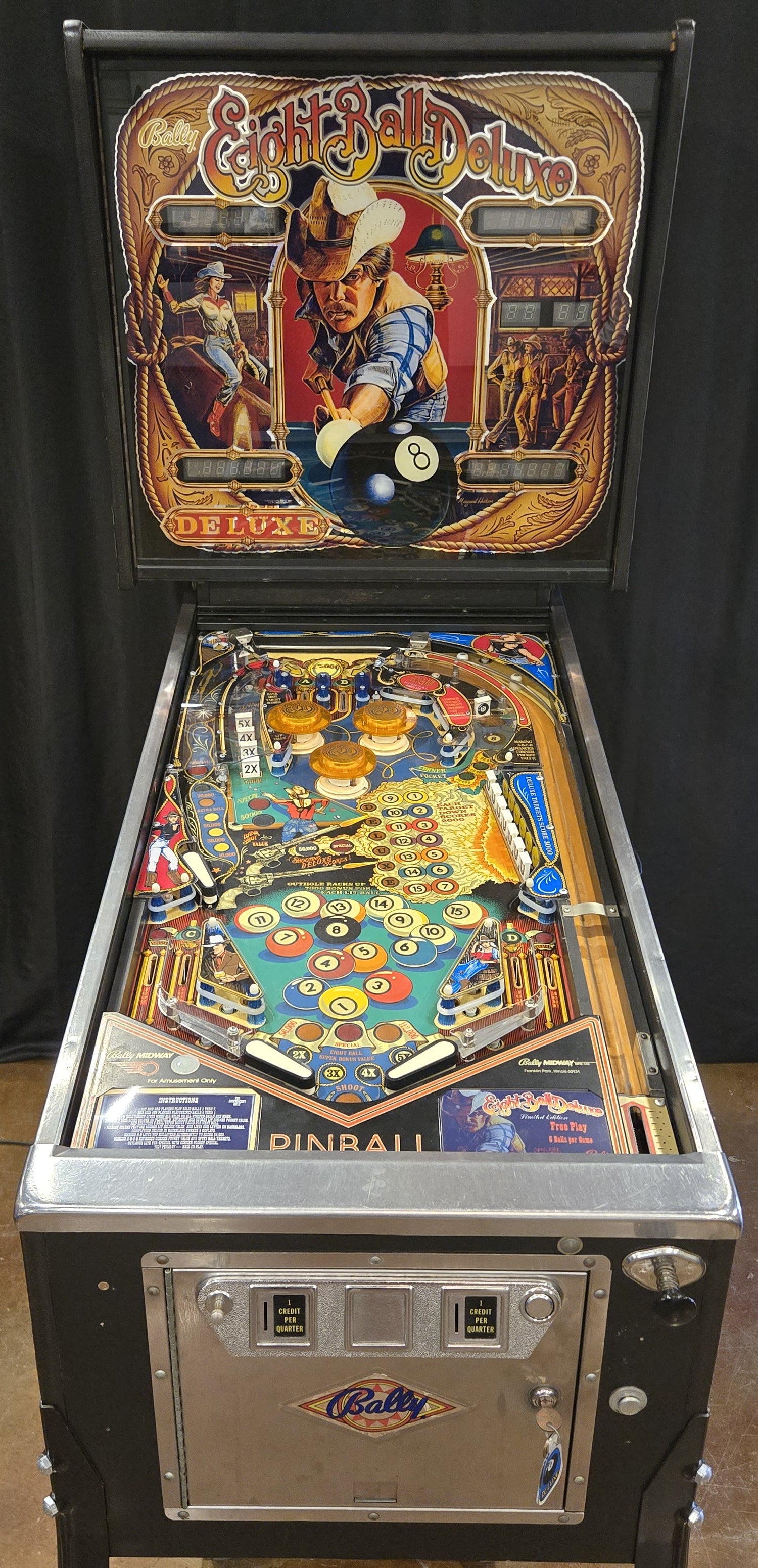 Eight Ball Deluxe (Refurbished) Bally 1984