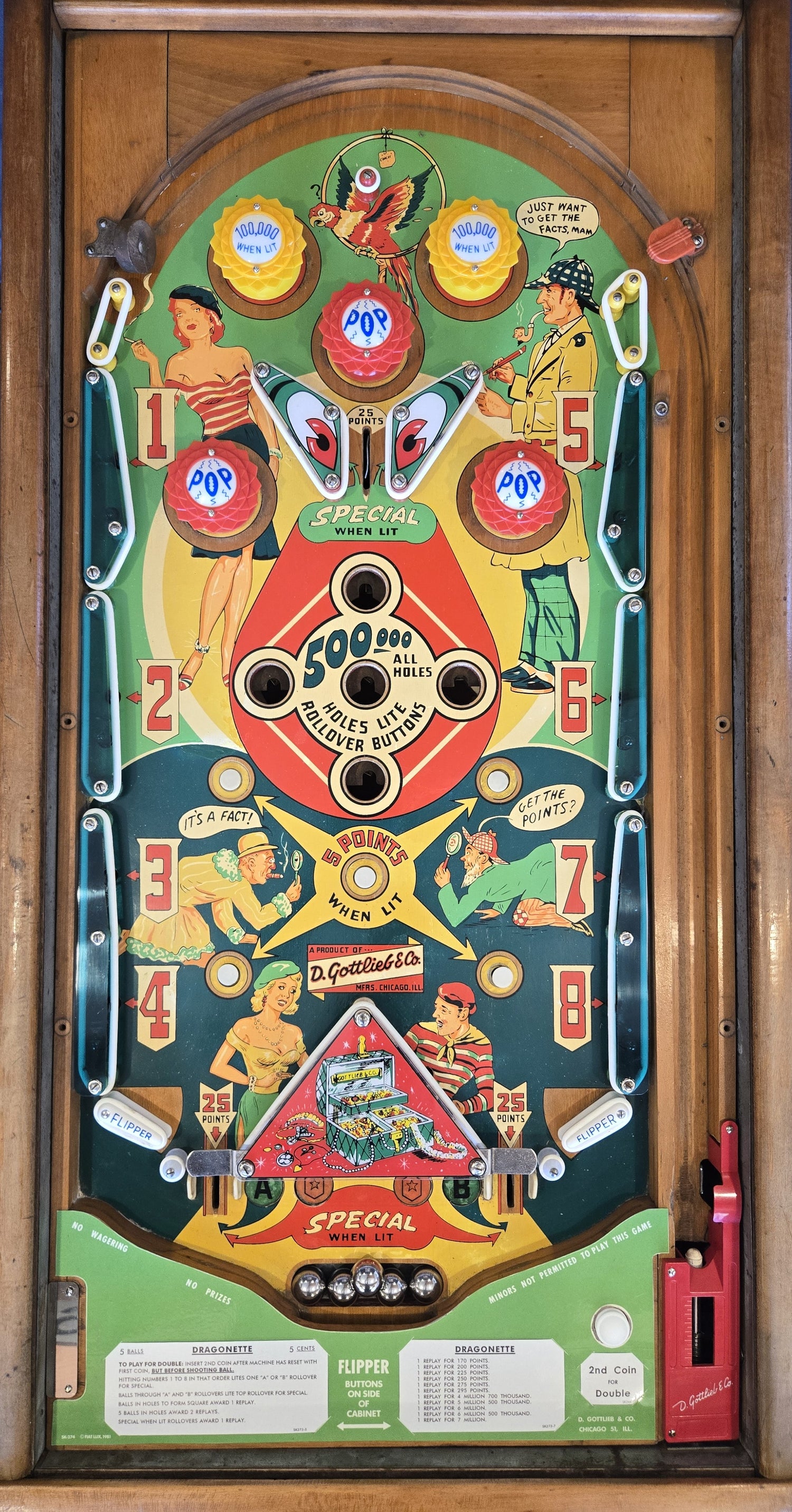 Dragonette (Refurbished) Williams 1954