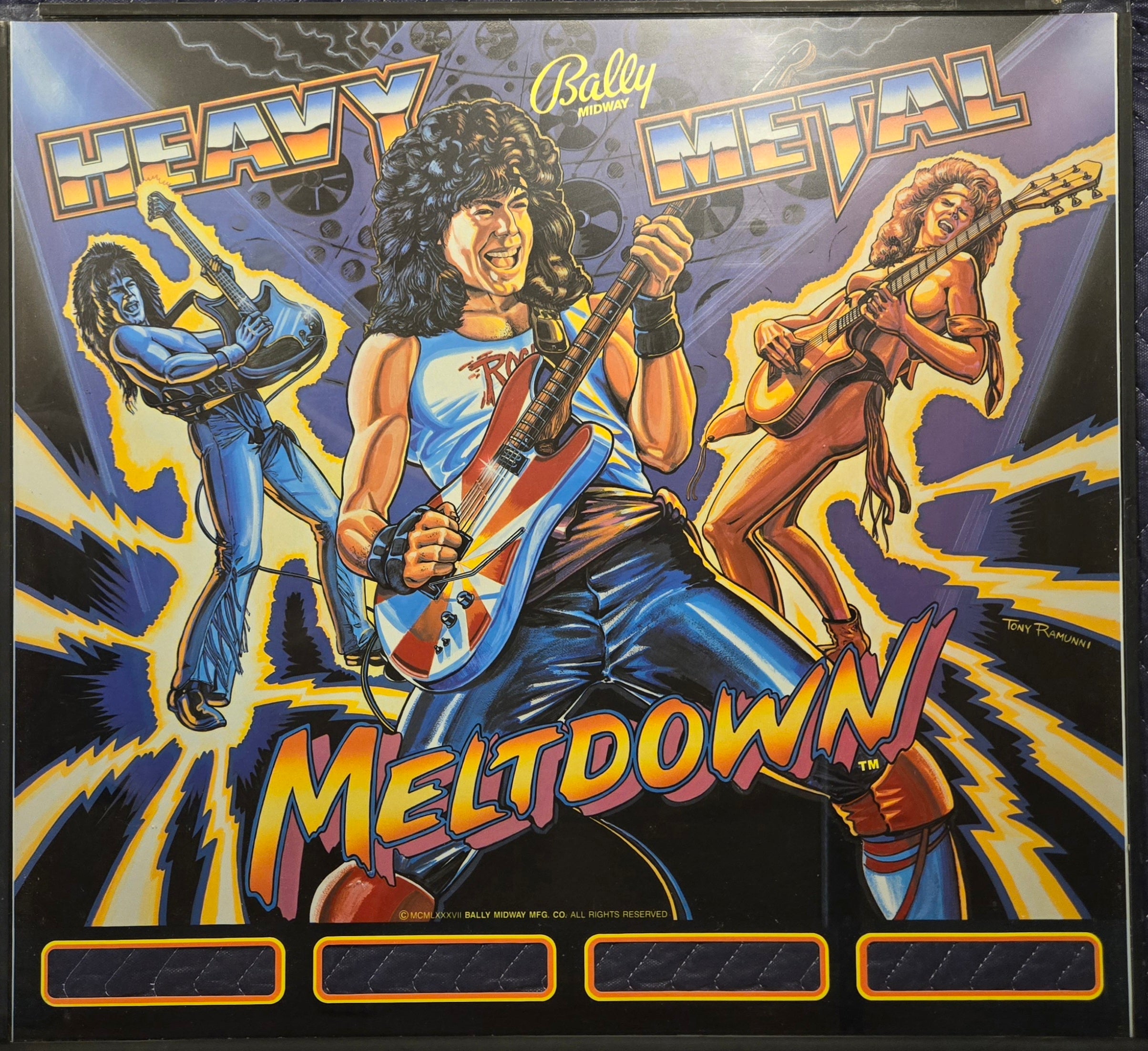 Heavy Metal Meltdown (Completely Shopped) Bally 1987