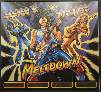 Heavy Metal Meltdown (Completely Shopped) Bally 1987